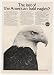 1982 Last American Bald Eagle National Wildlife Federation Print Ad (20608)
