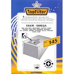 Fackelmann Top Filter 6 Staubsaugerbeutel Nr. 145