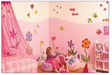 FunToSee Jumbo Wall Stickers - Funky Flowers