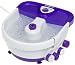 Conair FB8S Hydrotherapy Foot Spa, White with Purple