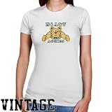 NCAA North Carolina A&T Aggies Ladies White Distressed Logo Vintage Slim Fit T-shirt