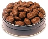 Chocolate Pecans Collector Green Tin