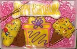 Birthday Bang Dog Cookie Box