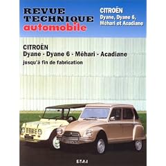 Rta 279.6 Citro�n Dyane-Acadiane-Mehari (Fin de Fab)