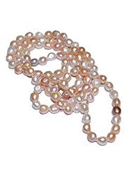 9-10mm Baroque Rainbow Freshwater Cultured Pearl Necklace, 18"