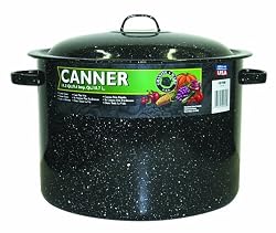 Granite Ware 11-1/2 Quart Covered Preserving Canner with Rack