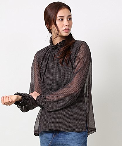 (フリークスストア) FREAK'S STORE dahl'ia/ダリア ビクトリアシャーリングハイネックギャザーブラウス 30227500140