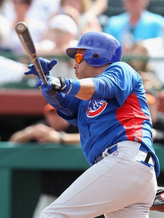Chicago Cubs v San Francisco Giants, SCOTTSDALE, AZ - MARCH 01: Aramis Ramirez Photographic Poster Print by Christian Petersen, 24x32
