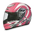 AFX FX-16 Full Face Motorcycle Helmet Pink Multi XXL 2XL 01012543 (Closeout)