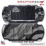Camouflage Gray WraptorSkinz Skin and Screen Protector Kit fits Sony PSP Slim (PSP 2000)