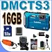 Panasonic Lumix DMC-TS3 12.1 MP Rugged/Waterproof Digital Camera (Blue) BigVALUEInc Accessory Saver 16GB HD Bundle