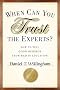 When Can You Trust the Experts?: How to Tell Good Science from Bad in Education