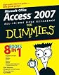 Access 2007 All-in-One Desk Reference For Dummies (For Dummies (Computer/Tech))