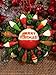 Merry Fishmas Bobber & Fishing Lure Wreath Resin 3.5