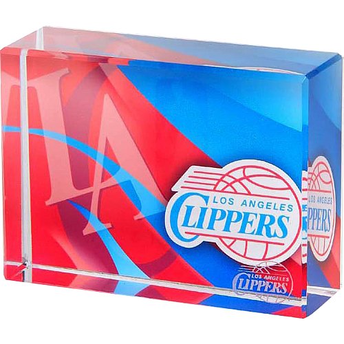 NBA Los Angeles Clippers Pennant Design Team Logo Desk Ornament/Paperweight