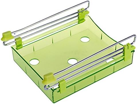 AVITALK Multifunctional Drawer Style Fridge Storage Shelves Small Case Sundries Box - Green