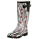 Chooka Women's Zebra Rose Rainboot