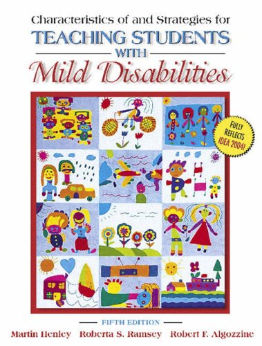 Books: Characteristics of and Strategies for Teaching Students with Mild Disabilities  5th Edition 