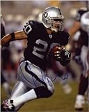 Justin Fargas Oakland Raiders - Running - Autographed 8x10 Photograph