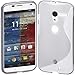 Motorola Moto X (1st Generation) Case, Cimo [Wave] Premium Slim TPU Flexible Soft Case For Motorola Moto X (1st Generation, 2013) - Clear