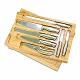 Picnic Time Kitchen Block Deluxe 18-Inch Cutlery Set