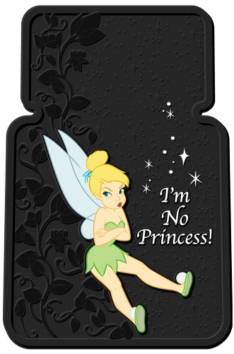 Tinker Bell I'm No Princess! Universal-Fit Molded Front Floor Mats - Set of 2