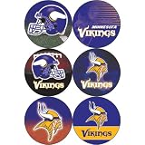 Minnesota Vikings 6-Piece Button Fun Pack