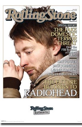 Radiohead (Rolling Stone Cover) Music Poster Print - 24