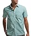 Cariloha Men's Crazy Soft Button Down Short Sleeve Shirt - Viscose From Bamboo