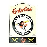Baltimore Orioles Collectible 12" x 18" Tin Sign