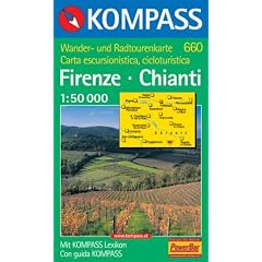 Kompass Karten, Firenze, Chianti: Wandern, Rad / Escursioni, Bike