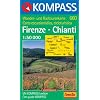 Kompass Karten, Firenze, Chianti: Wandern, Rad / Escursioni, Bike