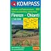Kompass Karten, Firenze, Chianti: Wandern, Rad / Escursioni, Bike