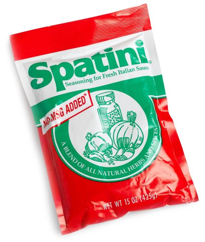 Spatini Spaghetti Sauce and Seasoning Mix, 15-Ounce Packages (Pack of 4)