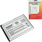 HQRP Replacement Internal Li-Ion 3.7V PDA Recharcheable Battery for Dell 310-5964, 310-5965, 35H00056-00, HC03U, T6476, T6845, U6192 Pocket PC PDA plus HQRP PDA Screen Protector