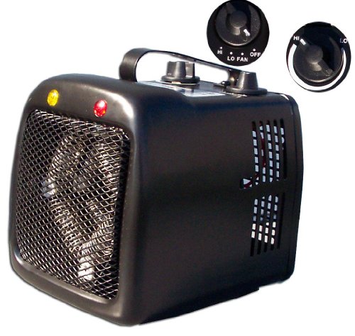 Dayton 3VU37 Electric Heater With 2 Power Settings