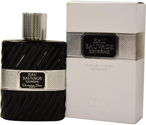 EAU SAUVAGE EXTREME by Christian Dior INTENSE EDT SPRAY 3.4 OZ (Package Of 4)