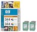 HP 344 Twin Pack - Print cartridge - 2 x colour (cyan, magenta, yellow) - 1160 pages