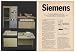 1970 Siemens X-ray Spectrometer Computer System 2-Pg Print Ad