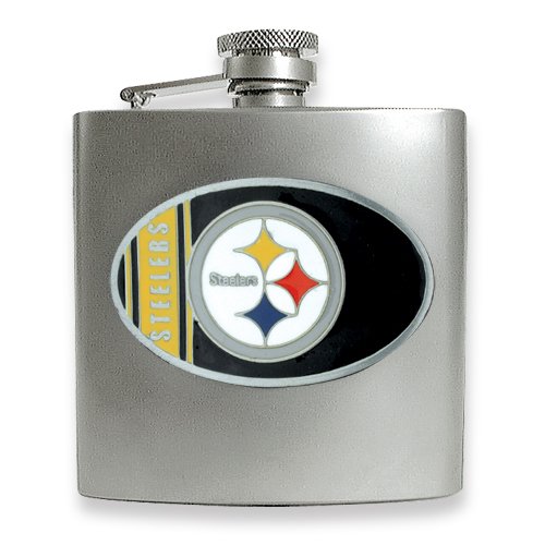 Pittsburgh Steelers Stainless Steel Hip Flask