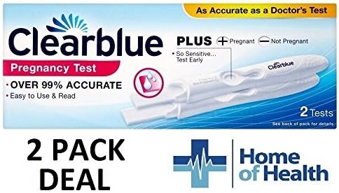 Clearblue Visual Pregnancy Test Twin Pack 2 Pack