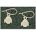 LogoArt Ohio State Buckeyes 10K Gold Team Name 3/8 Dangle Earrings