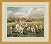 A Field of Hounds by Werner Rentsch - Framed Artwork