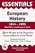 Essentials of European History, 1914-1935 : World War I and Europe in Crisis (Essentials)