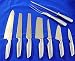 9pc Concord High Quality Suahi Santoku Cutlery knife Knives Set