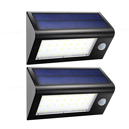 Solar Lights,Gdealer Super Bright 32 LED Solar Powered Lights Outdoor Garden – Waterproof – Motion Sensor Security Light for Staircase Stair Step Stairway Path Landscape Garden Floor Wall Patio