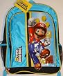 Nintendo Wii the New Super Mario Bros School Backpack - Power up with Toad,mushroom Star
