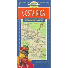Costa Rica Travel Map