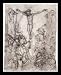 Altichiero da Zevio (Crucifixion of Christ and the two thieves) Framed Art Poster Print - 11 X 17