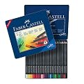 A.W. Faber-Castell Art Grip Tin of 24 Colored Pencils